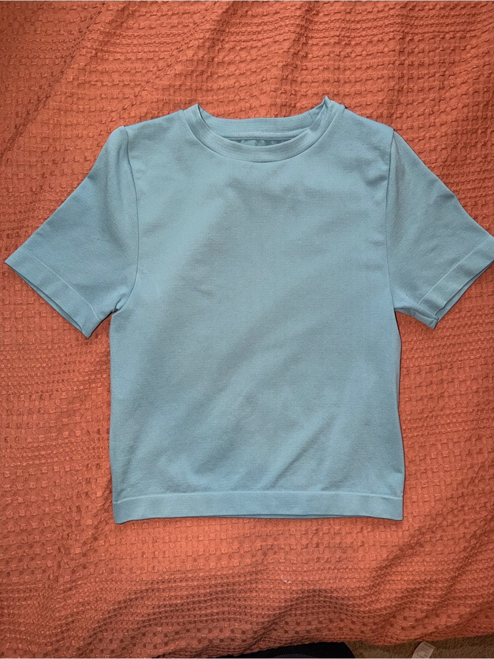 Short Sleeve Tee in Light Blue